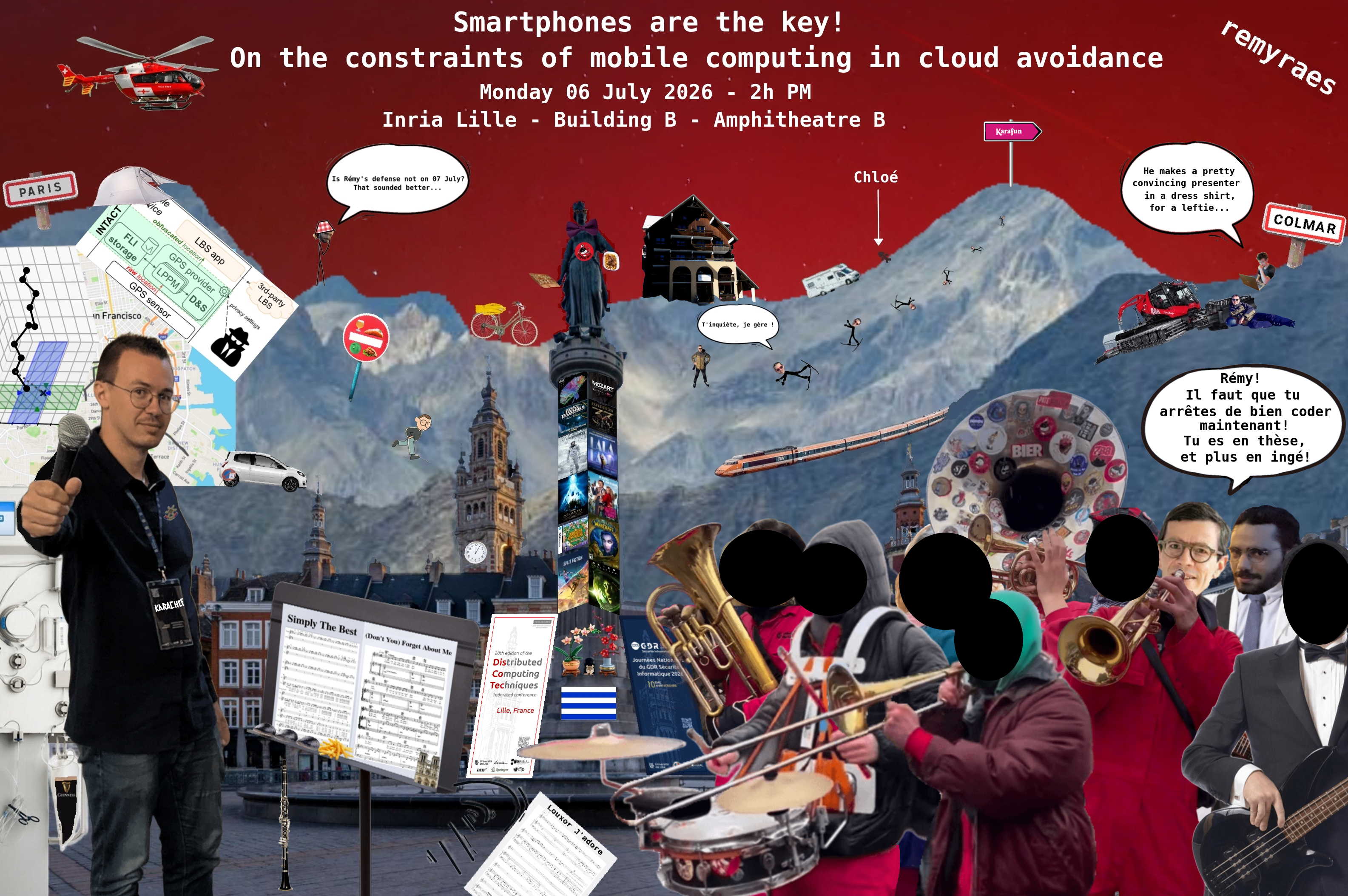 PhD defense announcement poster